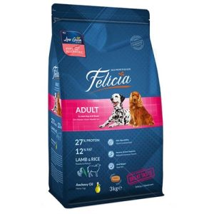 Popüler Petshop Felicia Az Tahıllı Yetişkin Kuzulu Medium Large Breed HypoAllergenic Köpek Maması 3 Kg satın alabilirsiniz.