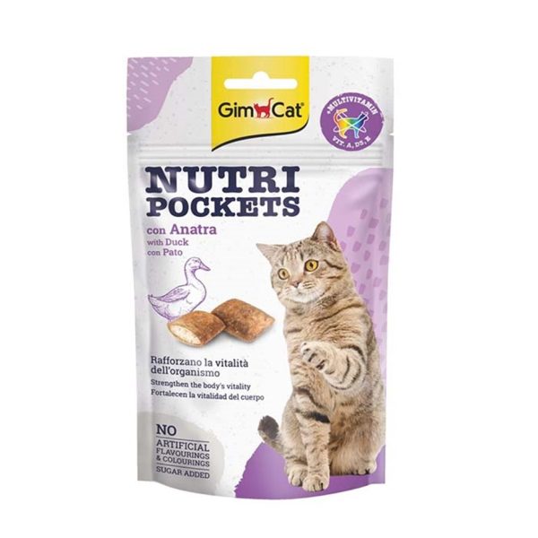 Popüler Petshop Nutripockets Ördekli Kedi Ödülü 60gr satın alabilirsiniz.