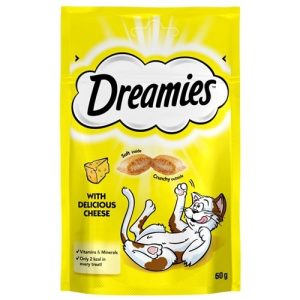 Popüler Petshop DREAMİES KEDİ ÖDÜL KRAKERİ 60 Gr satın alabilirsiniz.