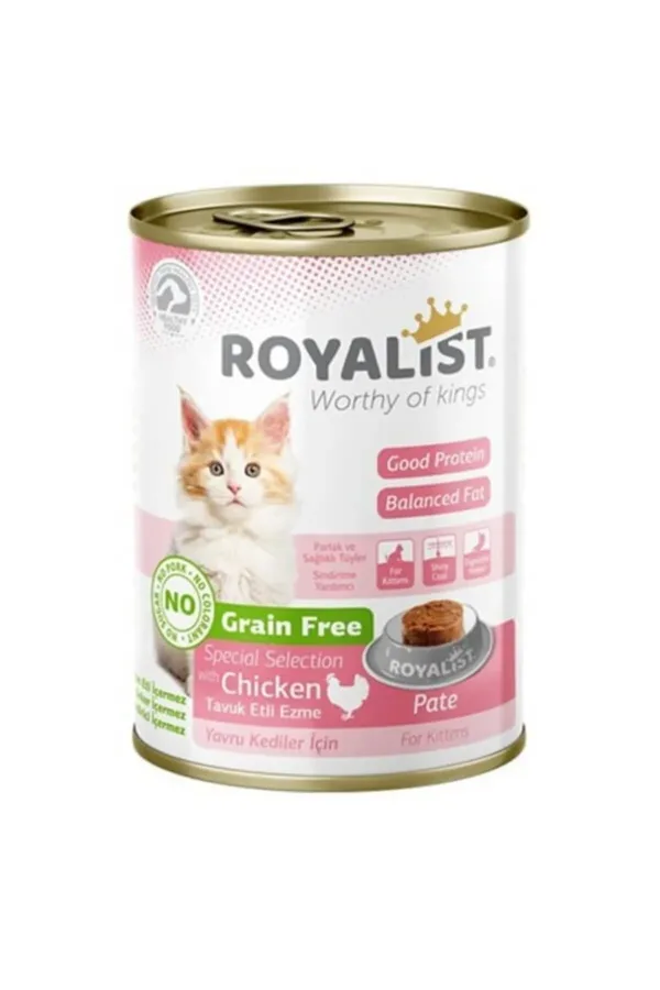 Popüler Petshop Kitten Tavuk Etli Soslu Yavru Konserve Kedi Maması 400 gr satın alabilirsiniz.