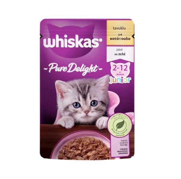 Popüler Petshop Pure Delight Jöle Içinde Tavuklu Yavru Kedi Maması Pouch 85 Gr satın alabilirsiniz.