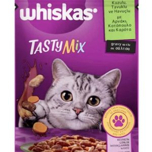 Popüler Petshop Tasty Mix Kuzu Tavuk&havuç 85 Gr satın alabilirsiniz.