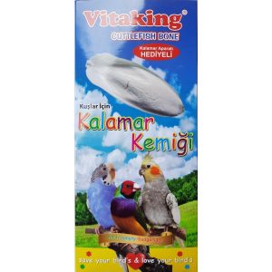 Popüler Petshop Vitaking Kalamar Kemiği + Kafes Aparatı satın alabilirsiniz.