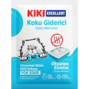 Popüler Petshop Kiki Excellent Kedi Koku Giderici Okyanus Esintisi 25 Gr satın alabilirsiniz.