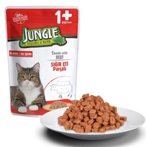 Popüler Petshop Pouch Sığır Eti Parçalı Soslu Yetişkin Kedi Konservesi 100 gr satın alabilirsiniz.