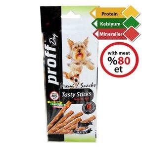 Popüler Petshop Dog Küçük Irk Dana Etli Köpek Ödül Çubukları 6x5 Gr satın alabilirsiniz.