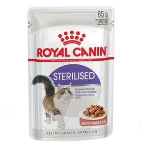 Popüler Petshop Gravy Sterilised Kısırlaştırılmış Yaş Kedi Maması 85 gr satın alabilirsiniz.